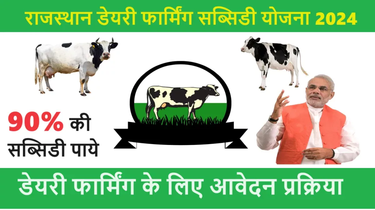 Rajasthan Dairy Farming Subsidy Scheme 2024