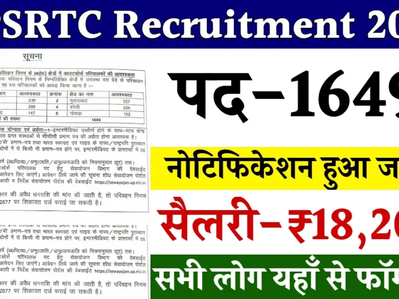 UPRTC Recruitment 2024