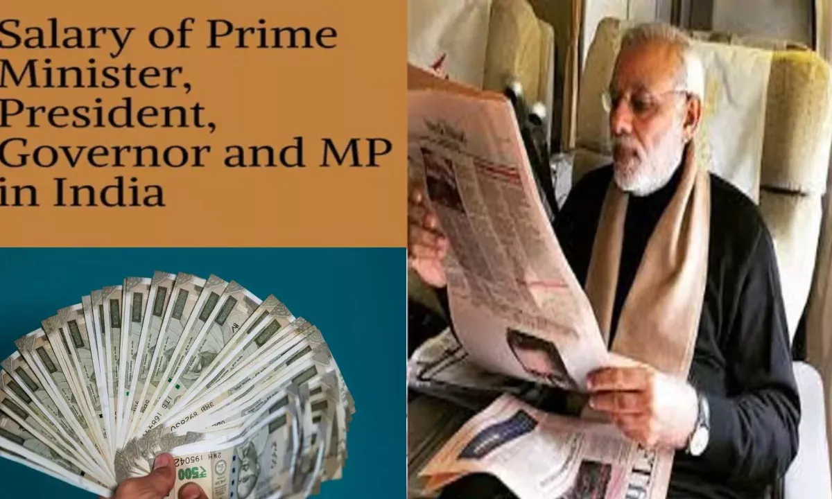 what is salary of prime minister